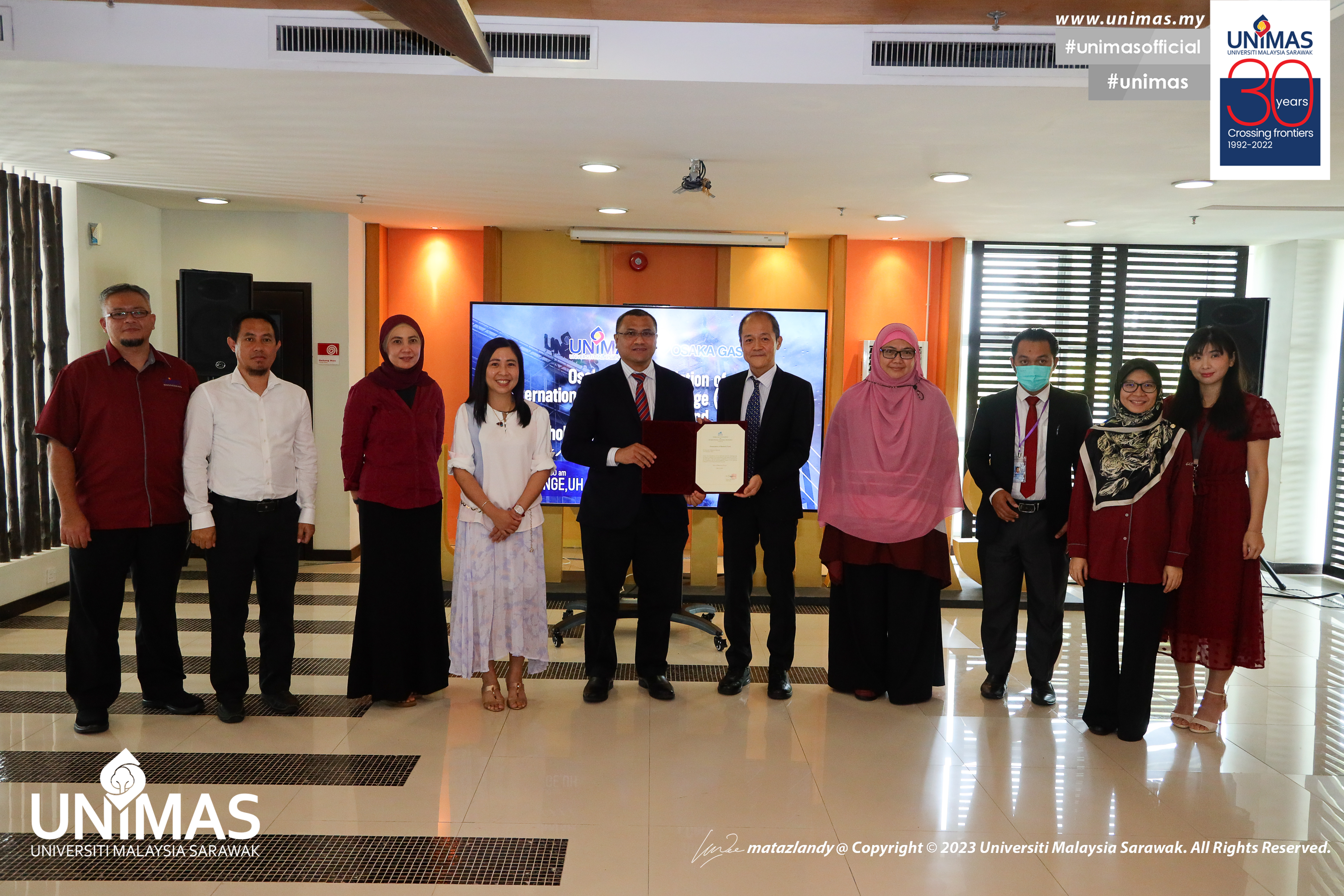 Majlis Penyerahan Geran Penyelidikan dan Biasiswa oleh Osaka Gas Foundation 